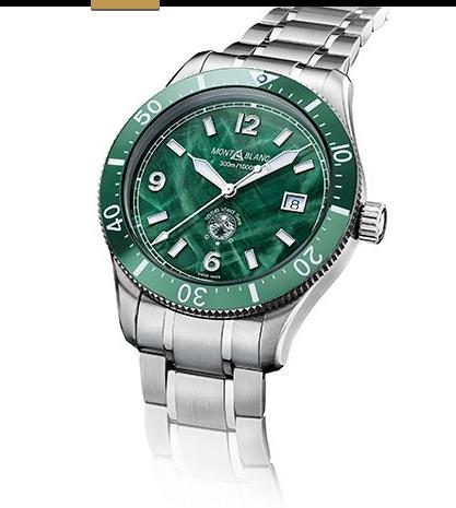 万宝龙 1858 冰海自动日历腕表