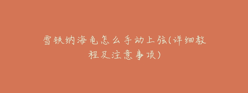 雪铁纳海龟怎么手动上弦(详细教程及注意事项)