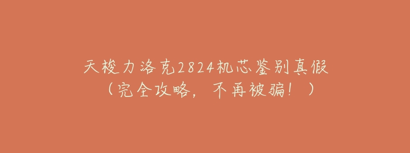 天梭力洛克2824机芯鉴别真假（完全攻略，不再被骗！）