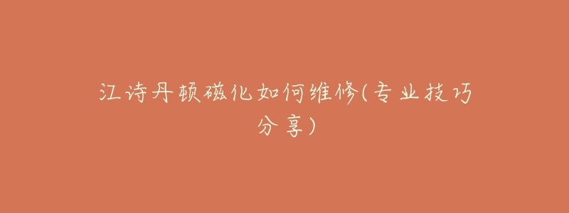 江诗丹顿磁化如何维修(专业技巧分享)-名表号 江诗丹顿磁化如何维修(专业技巧分享)