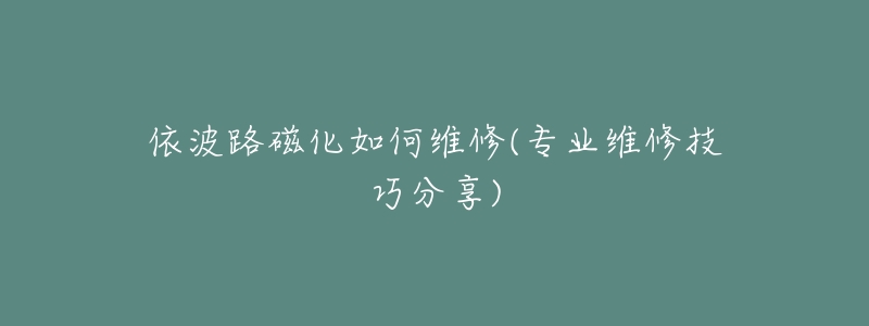 依波路磁化如何维修(专业维修技巧分享)-名表号 依波路磁化如何维修(专业维修技巧分享)