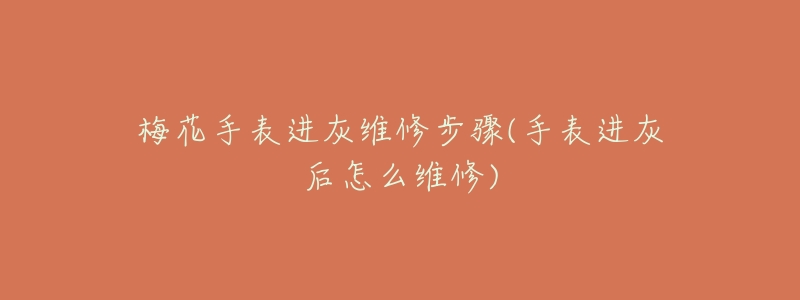 梅花手表进灰维修步骤(手表进灰后怎么维修)-名表号 梅花手表进灰维修步骤(手表进灰后怎么维修)