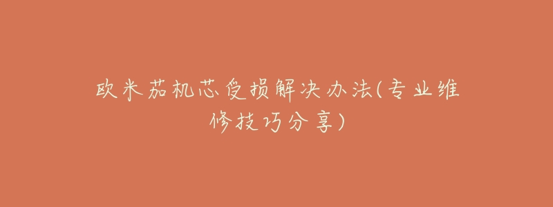 欧米茄机芯受损解决办法(专业维修技巧分享)-名表号 欧米茄机芯受损解决办法(专业维修技巧分享)
