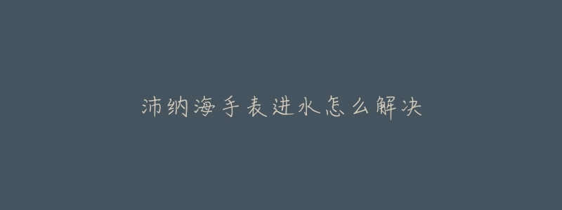 沛纳海手表进水怎么解决-名表号 沛纳海手表进水怎么解决
