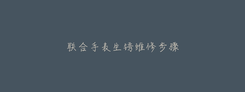 联合手表生锈维修步骤-名表号 联合手表生锈维修步骤