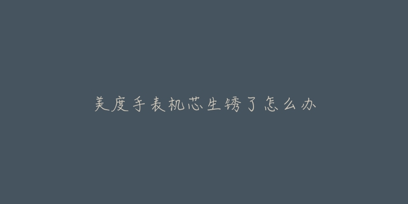 美度手表机芯生锈了怎么办-名表号 美度手表机芯生锈了怎么办