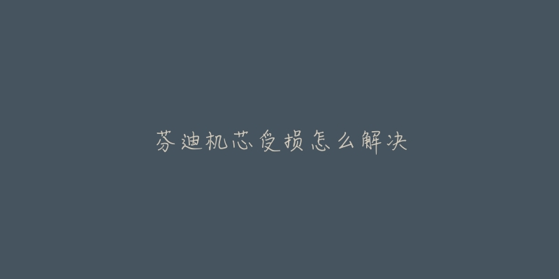 芬迪机芯受损怎么解决-名表号 芬迪机芯受损怎么解决