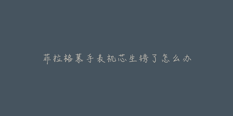 菲拉格慕手表机芯生锈了怎么办
