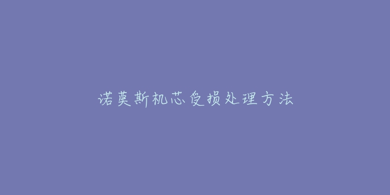 诺莫斯机芯受损处理方法-名表号 诺莫斯机芯受损处理方法