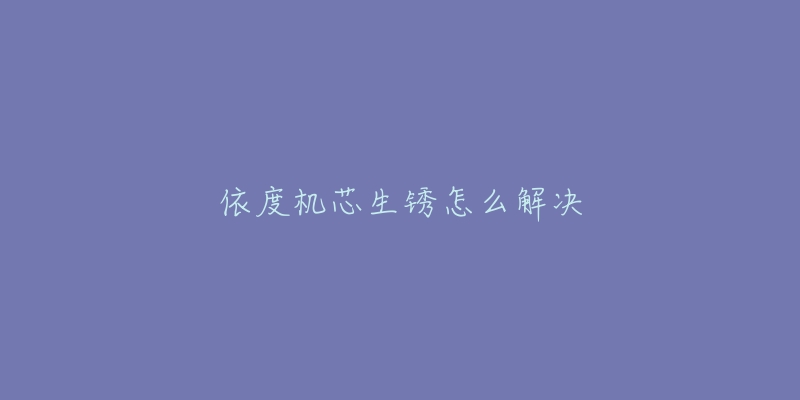 依度机芯生锈怎么解决-名表号 依度机芯生锈怎么解决