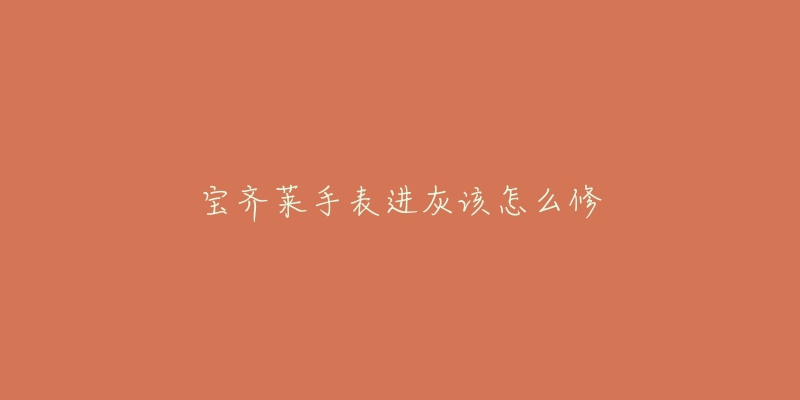 宝齐莱手表进灰该怎么修