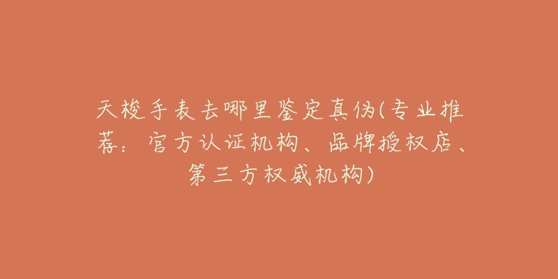 天梭手表去哪里鉴定真伪(专业推荐:官方认证机构、品牌授权店、第三方权威机构)-名表号 天梭手表去哪里鉴定真伪(专业推荐:官方认证机构、品牌授权店、第三方权威机构)