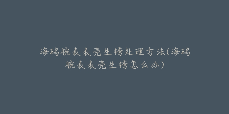 海鸥腕表表壳生锈处理方法(海鸥腕表表壳生锈怎么办)