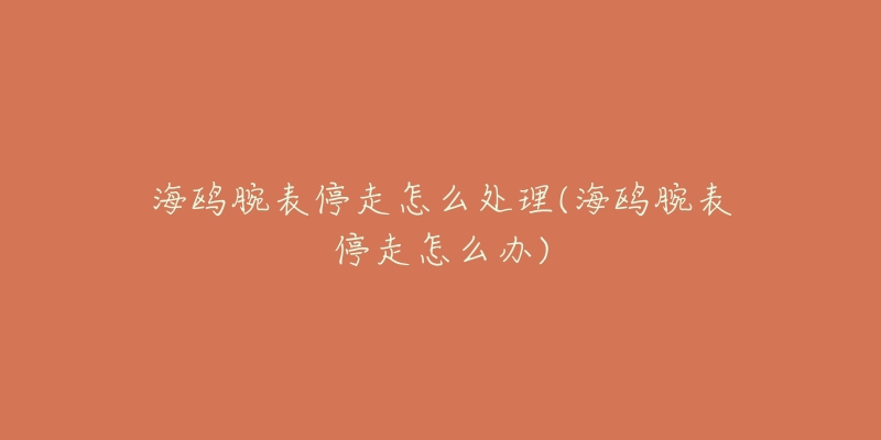 海鸥腕表停走怎么处理(海鸥腕表停走怎么办)-名表号 海鸥腕表停走怎么处理(海鸥腕表停走怎么办)