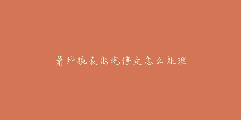 萧邦腕表出现停走怎么处理-名表号 萧邦腕表出现停走怎么处理