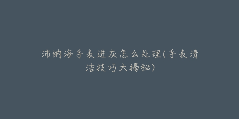 沛纳海手表进灰怎么处理(手表清洁技巧大揭秘)-名表号 沛纳海手表进灰怎么处理(手表清洁技巧大揭秘)