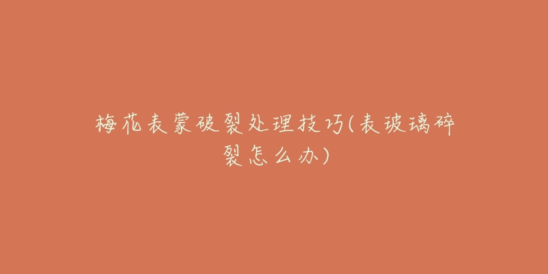 梅花表蒙破裂处理技巧(表玻璃碎裂怎么办)-名表号 梅花表蒙破裂处理技巧(表玻璃碎裂怎么办)
