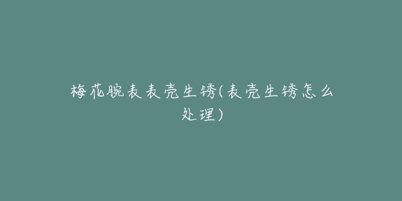 梅花腕表表壳生锈(表壳生锈怎么处理)-名表号 梅花腕表表壳生锈(表壳生锈怎么处理)