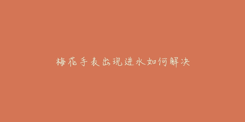 梅花手表出现进水如何解决-名表号 梅花手表出现进水如何解决