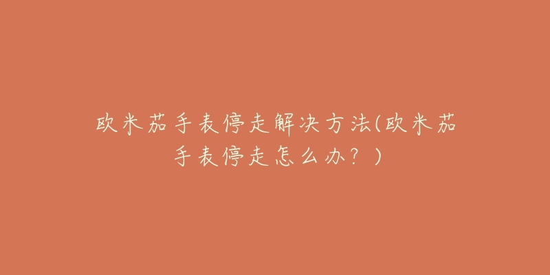 欧米茄手表停走解决方法(欧米茄手表停走怎么办?)-名表号 欧米茄手表停走解决方法(欧米茄手表停走怎么办?)