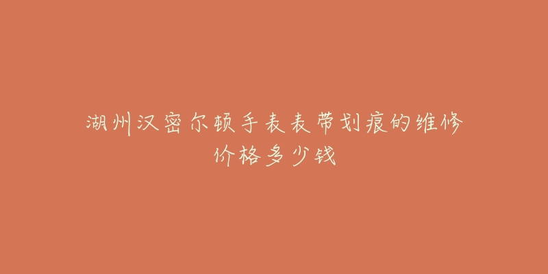 湖州汉密尔顿手表表带划痕的维修价格多少钱-名表号 湖州汉密尔顿手表表带划痕的维修价格多少钱