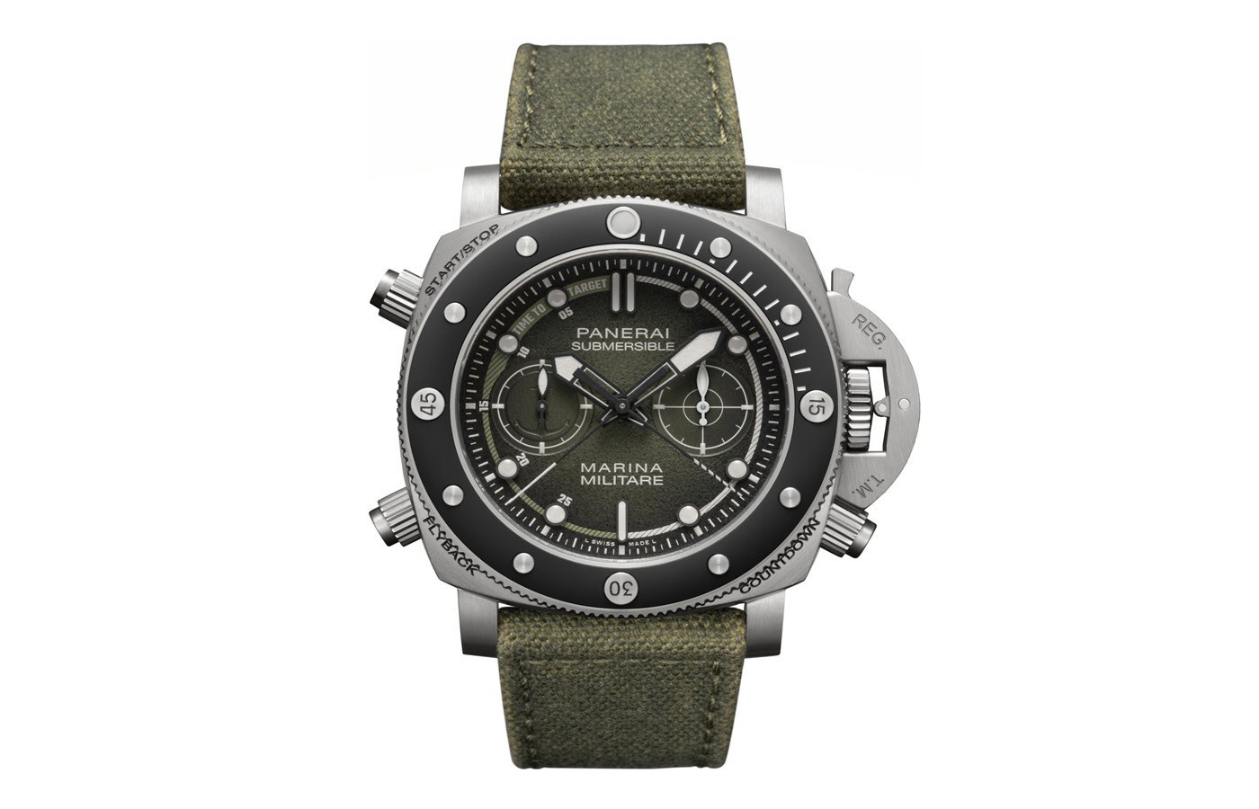 沛纳海推出Submersible Chrono Marina Militare Experience Edition限量腕表