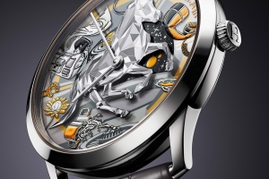 爱马仕发布全新Slim Hermes Faubourg of dreams“梦之福宝”腕表