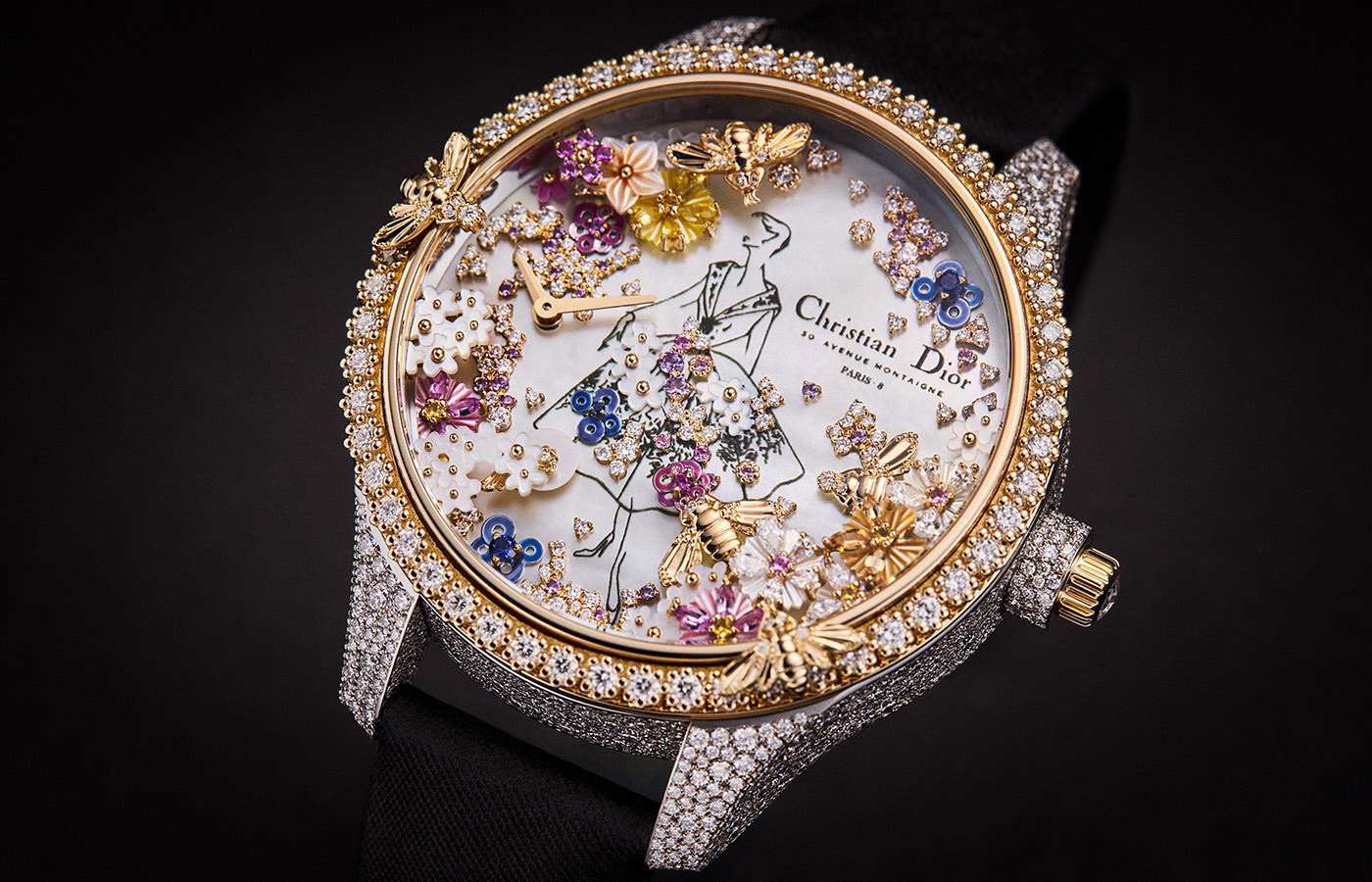 迪奥发布全新DIOR GRAND SOIR AUTOMATE系列MISS DIOR（迪奥小姐）高级腕表